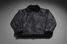 画像をギャラリービューアに読み込む, mastermind WORLD x ALPHA INDUSTRIES SYNTHETIC MOUTON HEAVY JACKET (BLACK)
