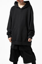 画像をギャラリービューアに読み込む, thomkrom SYMBOLIC SWEATSHIRT HOODIE / FRENCH TERRY ORGANIC (BLACK)