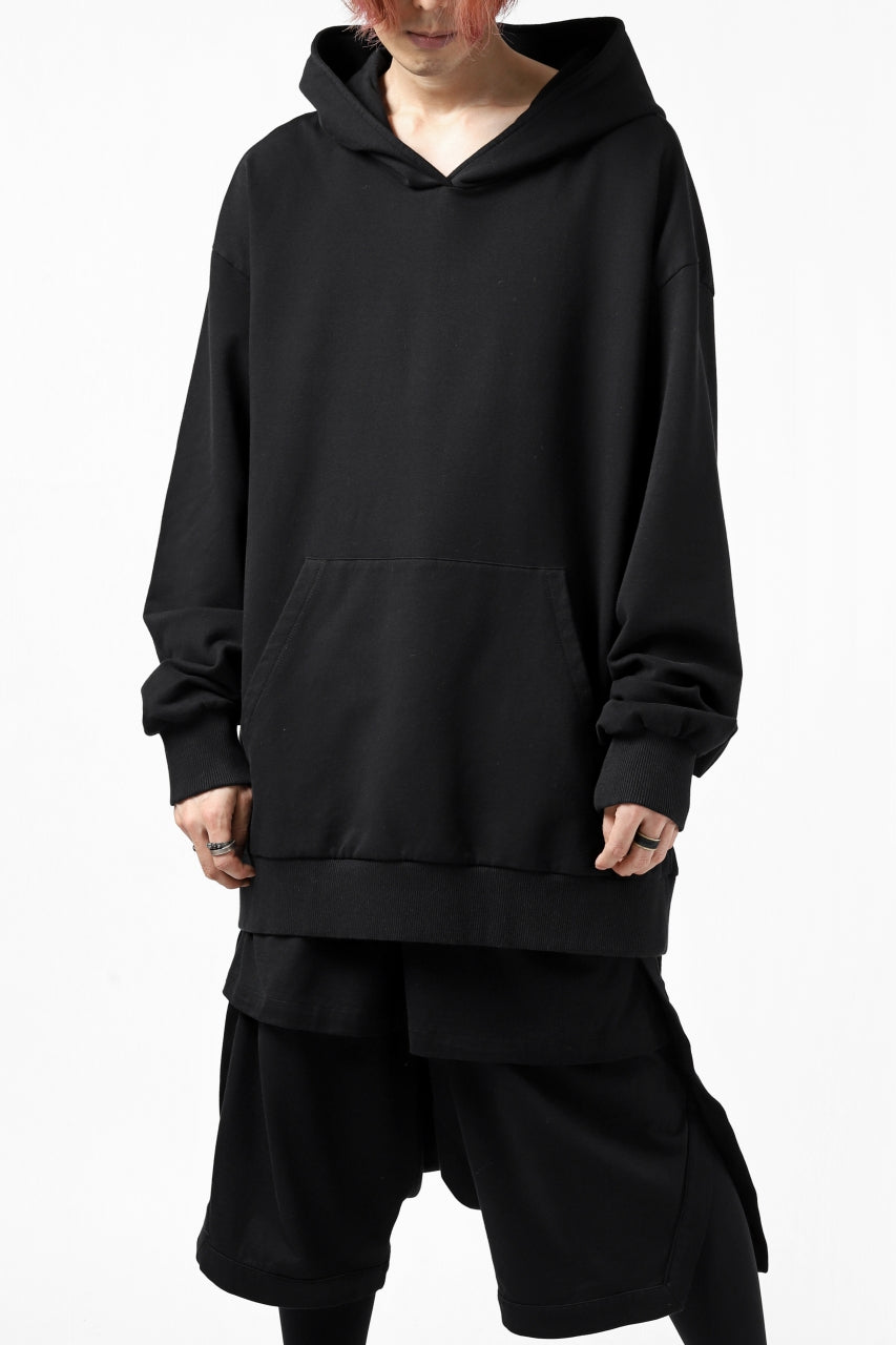 画像をギャラリービューアに読み込む, thomkrom SYMBOLIC SWEATSHIRT HOODIE / FRENCH TERRY ORGANIC (BLACK)