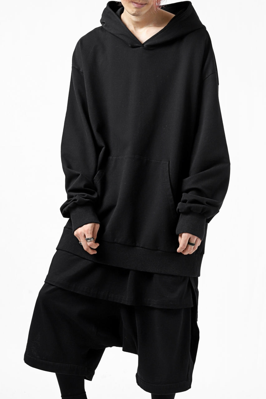画像をギャラリービューアに読み込む, thomkrom SYMBOLIC SWEATSHIRT HOODIE / FRENCH TERRY ORGANIC (BLACK)