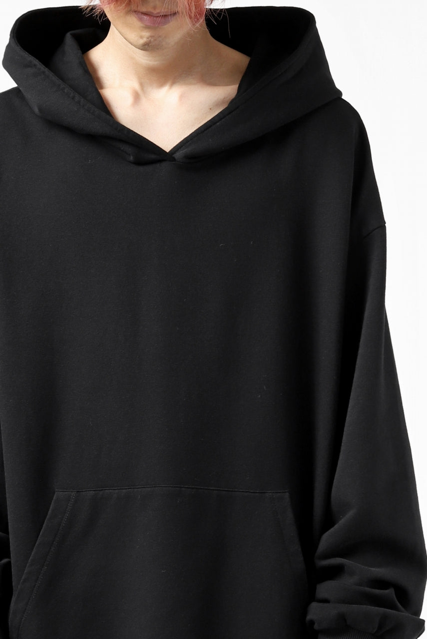 画像をギャラリービューアに読み込む, thomkrom SYMBOLIC SWEATSHIRT HOODIE / FRENCH TERRY ORGANIC (BLACK)
