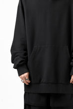 画像をギャラリービューアに読み込む, thomkrom SYMBOLIC SWEATSHIRT HOODIE / FRENCH TERRY ORGANIC (BLACK)