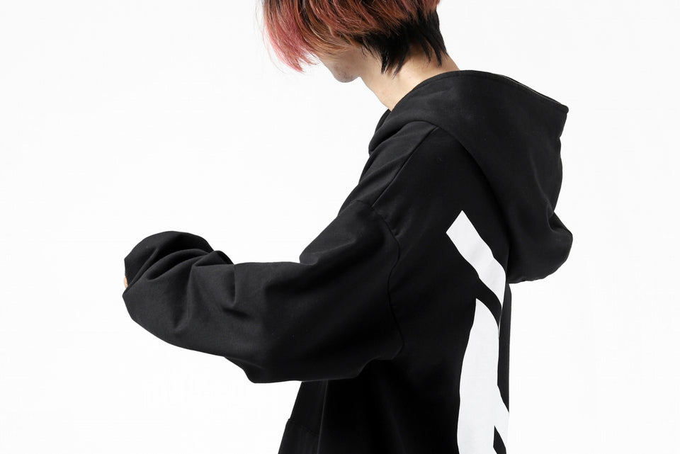 画像をギャラリービューアに読み込む, thomkrom SYMBOLIC SWEATSHIRT HOODIE / FRENCH TERRY ORGANIC (BLACK)