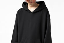 画像をギャラリービューアに読み込む, thomkrom SYMBOLIC SWEATSHIRT HOODIE / FRENCH TERRY ORGANIC (BLACK)