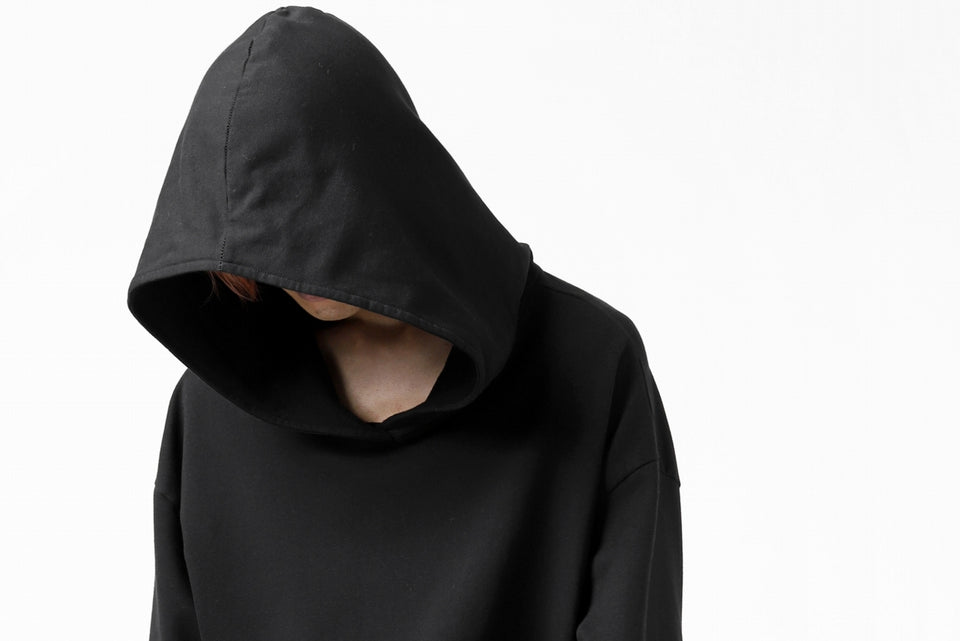 画像をギャラリービューアに読み込む, thomkrom SYMBOLIC SWEATSHIRT HOODIE / FRENCH TERRY ORGANIC (BLACK)