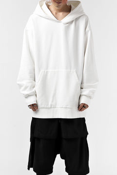 Load image into Gallery viewer, thomkrom SYMBOLIC SWEATSHIRT HOODIE / FRENCH TERRY ORGANIC (OFF WHITE)