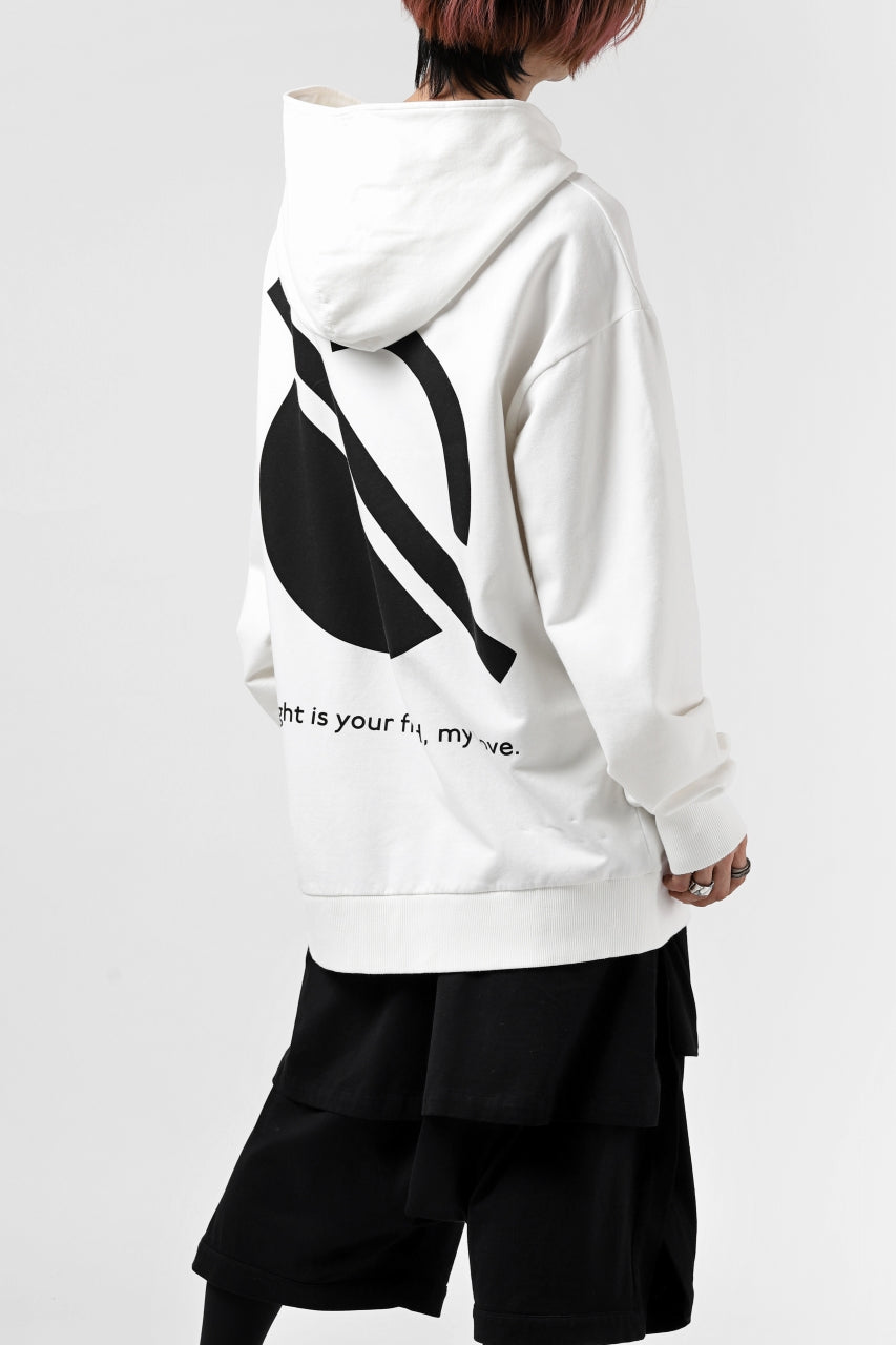 画像をギャラリービューアに読み込む, thomkrom SYMBOLIC SWEATSHIRT HOODIE / FRENCH TERRY ORGANIC (OFF WHITE)