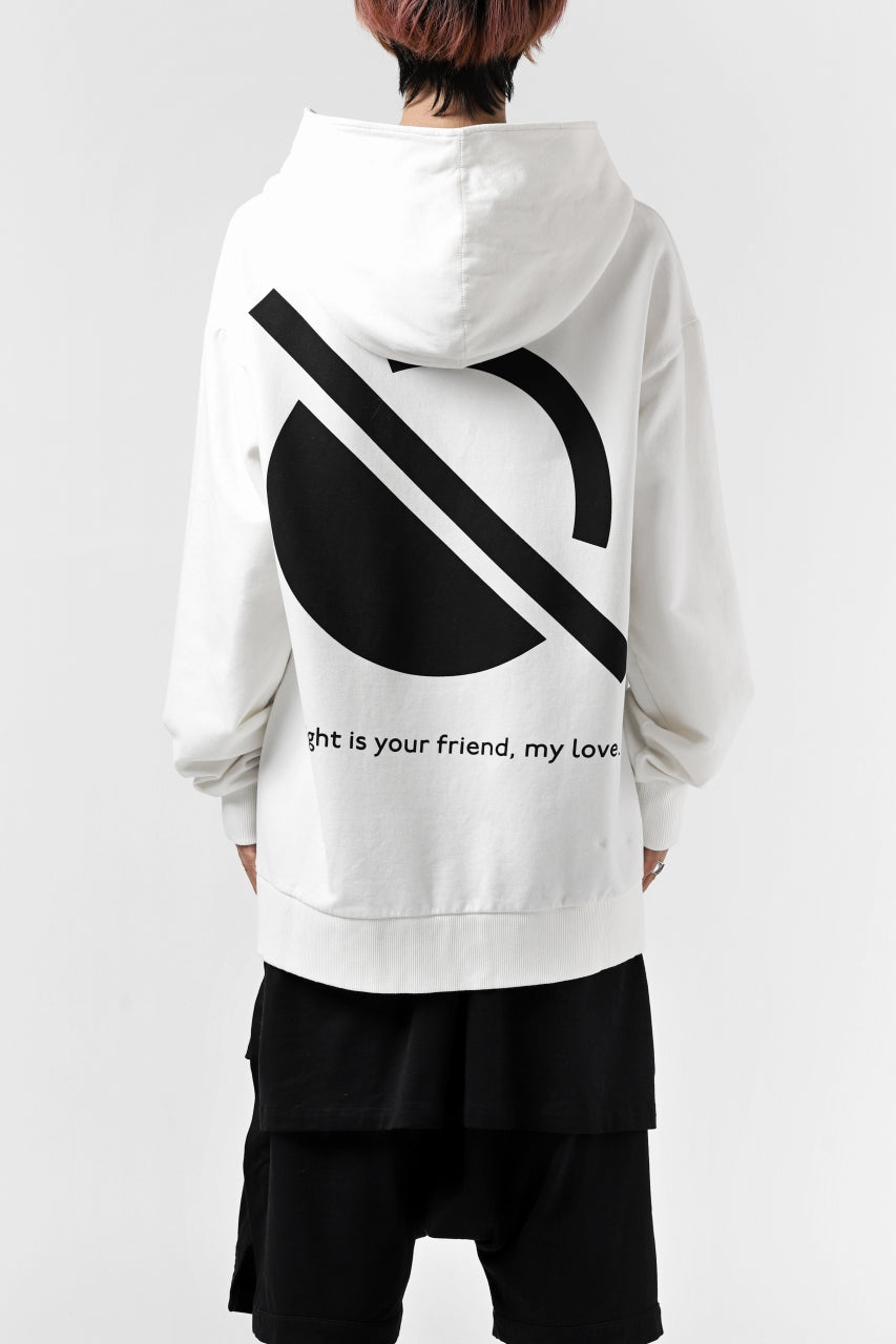 画像をギャラリービューアに読み込む, thomkrom SYMBOLIC SWEATSHIRT HOODIE / FRENCH TERRY ORGANIC (OFF WHITE)