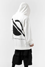Load image into Gallery viewer, thomkrom SYMBOLIC SWEATSHIRT HOODIE / FRENCH TERRY ORGANIC (OFF WHITE)