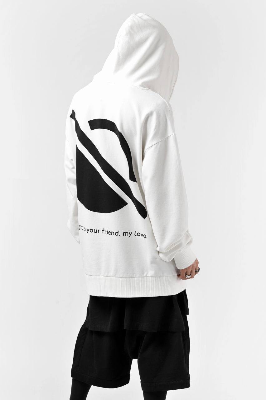 画像をギャラリービューアに読み込む, thomkrom SYMBOLIC SWEATSHIRT HOODIE / FRENCH TERRY ORGANIC (OFF WHITE)