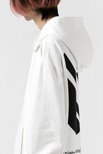 Load image into Gallery viewer, thomkrom SYMBOLIC SWEATSHIRT HOODIE / FRENCH TERRY ORGANIC (OFF WHITE)