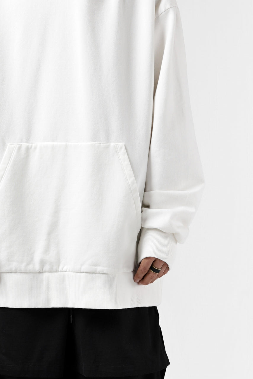 Load image into Gallery viewer, thomkrom SYMBOLIC SWEATSHIRT HOODIE / FRENCH TERRY ORGANIC (OFF WHITE)
