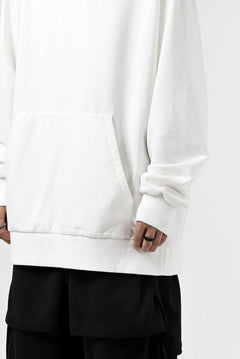 Load image into Gallery viewer, thomkrom SYMBOLIC SWEATSHIRT HOODIE / FRENCH TERRY ORGANIC (OFF WHITE)