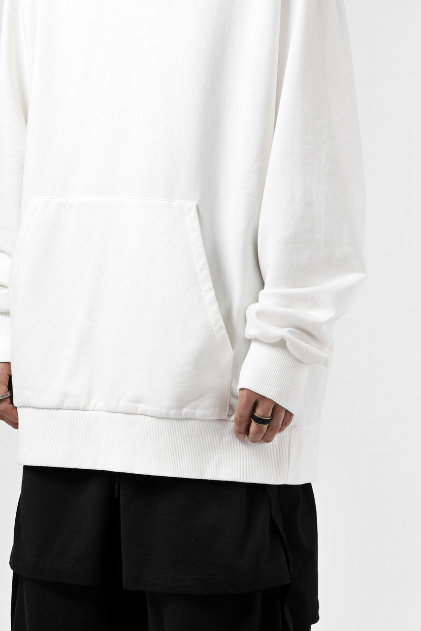 Load image into Gallery viewer, thomkrom SYMBOLIC SWEATSHIRT HOODIE / FRENCH TERRY ORGANIC (OFF WHITE)
