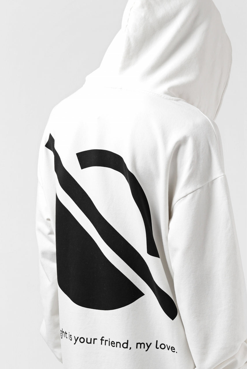 Load image into Gallery viewer, thomkrom SYMBOLIC SWEATSHIRT HOODIE / FRENCH TERRY ORGANIC (OFF WHITE)