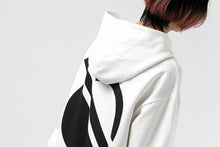 Load image into Gallery viewer, thomkrom SYMBOLIC SWEATSHIRT HOODIE / FRENCH TERRY ORGANIC (OFF WHITE)