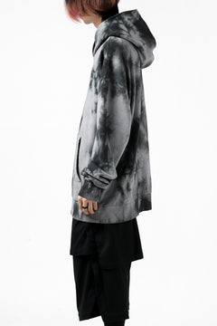 画像をギャラリービューアに読み込む, thomkrom DYEING SWEATSHIRT HOODIE / FRENCH TERRY ORGANIC (MARBLE T109)