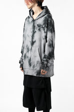 画像をギャラリービューアに読み込む, thomkrom DYEING SWEATSHIRT HOODIE / FRENCH TERRY ORGANIC (MARBLE T109)