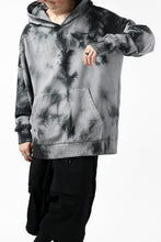 画像をギャラリービューアに読み込む, thomkrom DYEING SWEATSHIRT HOODIE / FRENCH TERRY ORGANIC (MARBLE T109)