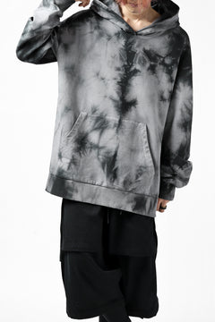 画像をギャラリービューアに読み込む, thomkrom DYEING SWEATSHIRT HOODIE / FRENCH TERRY ORGANIC (MARBLE T109)