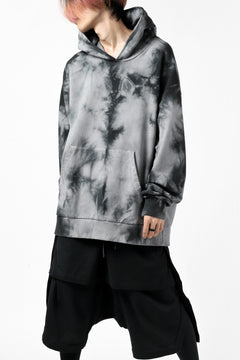 画像をギャラリービューアに読み込む, thomkrom DYEING SWEATSHIRT HOODIE / FRENCH TERRY ORGANIC (MARBLE T109)