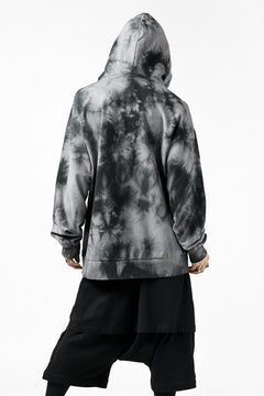 画像をギャラリービューアに読み込む, thomkrom DYEING SWEATSHIRT HOODIE / FRENCH TERRY ORGANIC (MARBLE T109)