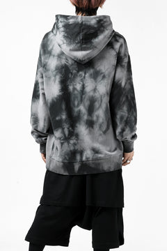 画像をギャラリービューアに読み込む, thomkrom DYEING SWEATSHIRT HOODIE / FRENCH TERRY ORGANIC (MARBLE T109)