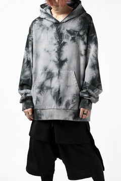 画像をギャラリービューアに読み込む, thomkrom DYEING SWEATSHIRT HOODIE / FRENCH TERRY ORGANIC (MARBLE T109)