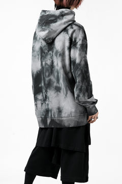 画像をギャラリービューアに読み込む, thomkrom DYEING SWEATSHIRT HOODIE / FRENCH TERRY ORGANIC (MARBLE T109)