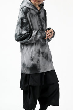 画像をギャラリービューアに読み込む, thomkrom DYEING SWEATSHIRT HOODIE / FRENCH TERRY ORGANIC (MARBLE T109)