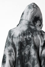 画像をギャラリービューアに読み込む, thomkrom DYEING SWEATSHIRT HOODIE / FRENCH TERRY ORGANIC (MARBLE T109)