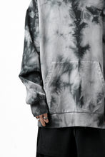 画像をギャラリービューアに読み込む, thomkrom DYEING SWEATSHIRT HOODIE / FRENCH TERRY ORGANIC (MARBLE T109)