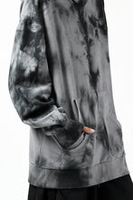画像をギャラリービューアに読み込む, thomkrom DYEING SWEATSHIRT HOODIE / FRENCH TERRY ORGANIC (MARBLE T109)