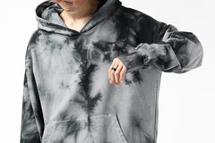 画像をギャラリービューアに読み込む, thomkrom DYEING SWEATSHIRT HOODIE / FRENCH TERRY ORGANIC (MARBLE T109)