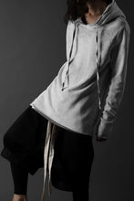 画像をギャラリービューアに読み込む, thomkrom PAINT DYED PULL OVER PARKA / OVER LOCKED (OFF WHITE)