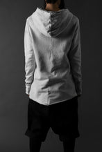 画像をギャラリービューアに読み込む, thomkrom PAINT DYED PULL OVER PARKA / OVER LOCKED (OFF WHITE)