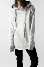 画像をギャラリービューアに読み込む, thomkrom PAINT DYED PULL OVER PARKA / OVER LOCKED (OFF WHITE)