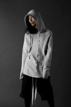 画像をギャラリービューアに読み込む, thomkrom PAINT DYED PULL OVER PARKA / OVER LOCKED (OFF WHITE)