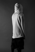 画像をギャラリービューアに読み込む, thomkrom PAINT DYED PULL OVER PARKA / OVER LOCKED (OFF WHITE)