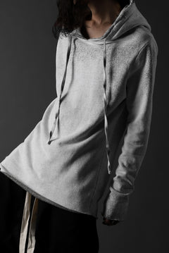 画像をギャラリービューアに読み込む, thomkrom PAINT DYED PULL OVER PARKA / OVER LOCKED (OFF WHITE)