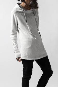 画像をギャラリービューアに読み込む, thomkrom PAINT DYED PULL OVER PARKA / OVER LOCKED (OFF WHITE)