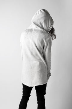 画像をギャラリービューアに読み込む, thomkrom PAINT DYED PULL OVER PARKA / OVER LOCKED (OFF WHITE)