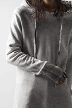 画像をギャラリービューアに読み込む, thomkrom PAINT DYED PULL OVER PARKA / OVER LOCKED (OFF WHITE)