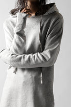 画像をギャラリービューアに読み込む, thomkrom PAINT DYED PULL OVER PARKA / OVER LOCKED (OFF WHITE)