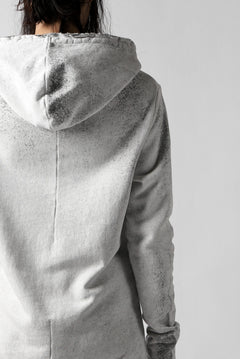 画像をギャラリービューアに読み込む, thomkrom PAINT DYED PULL OVER PARKA / OVER LOCKED (OFF WHITE)