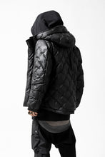画像をギャラリービューアに読み込む, thomkrom SWEATSHIRT HOODIE-DUAL / FRENCH TERRY ORGANIC (BLACK)