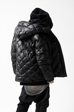 画像をギャラリービューアに読み込む, thomkrom SWEATSHIRT HOODIE-DUAL / FRENCH TERRY ORGANIC (BLACK)
