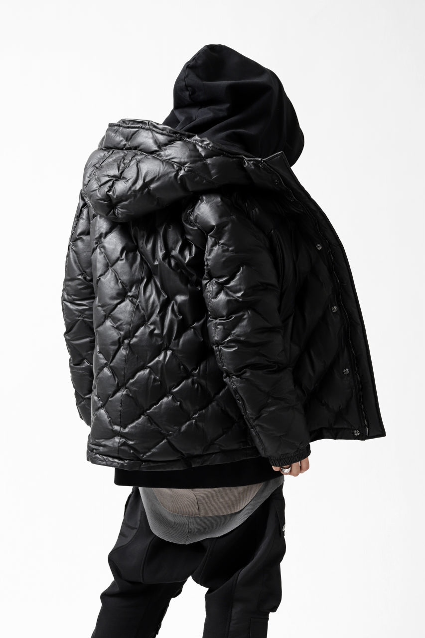 画像をギャラリービューアに読み込む, thomkrom SWEATSHIRT HOODIE-DUAL / FRENCH TERRY ORGANIC (BLACK)