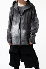 画像をギャラリービューアに読み込む, thomkrom HOODIE ZIP JACKET BACK POCKET DETAIL / DYEING WOVEN ELASTIC (MARBLE T109)