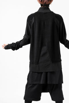 画像をギャラリービューアに読み込む, thomkrom MA-1 JACKET / SOFT FROTTEE (BLACK)